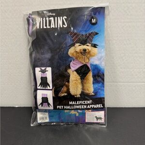 Disney Villains Maleficent Pet Costume - Black and Pink